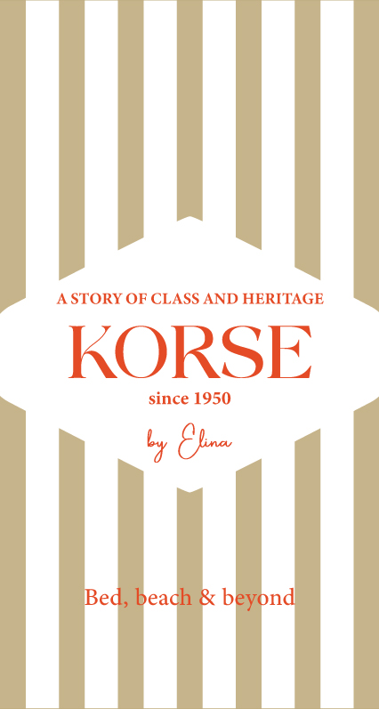 KORSE Lookbook Cover - A Story of Class and Heritage since 1950 by Elina
